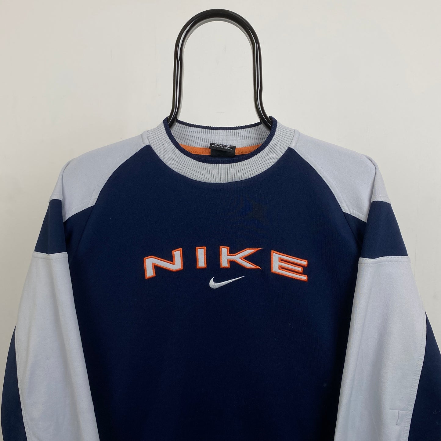 90s Nike Sweatshirt Blue XS