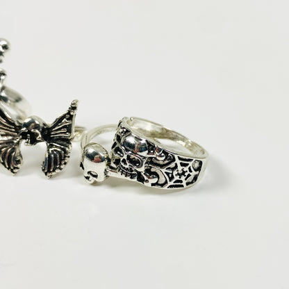 Skeleton Skull Mystery Ring