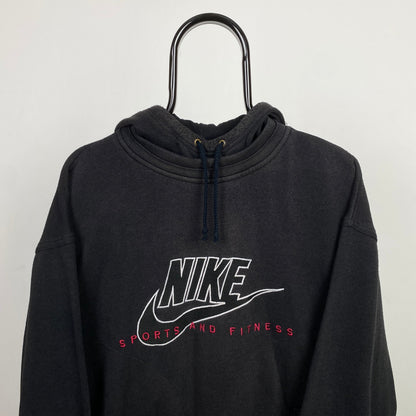 90s Nike Hoodie Black Small