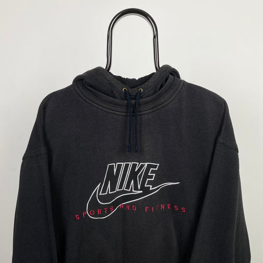 90s Nike Hoodie Black Small