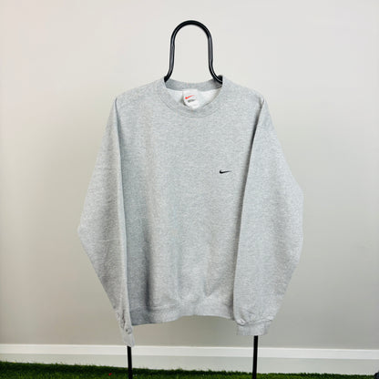 90s Nike Sweatshirt Grey Large