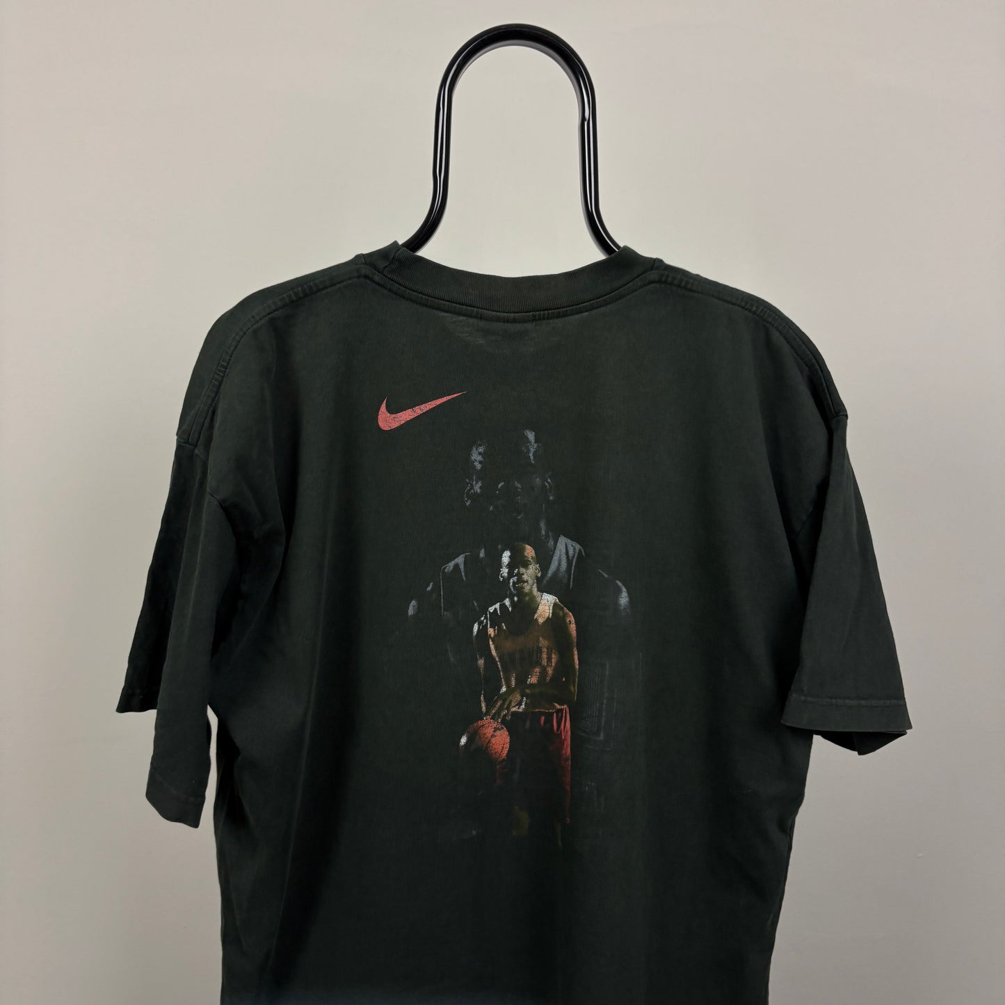 90s Nike Air Jordan T-Shirt Black XL