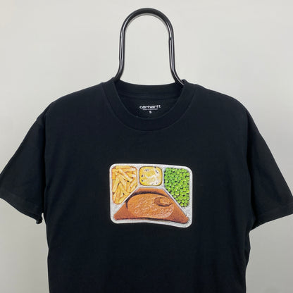 Retro 00s Carhartt T-Shirt Black Small
