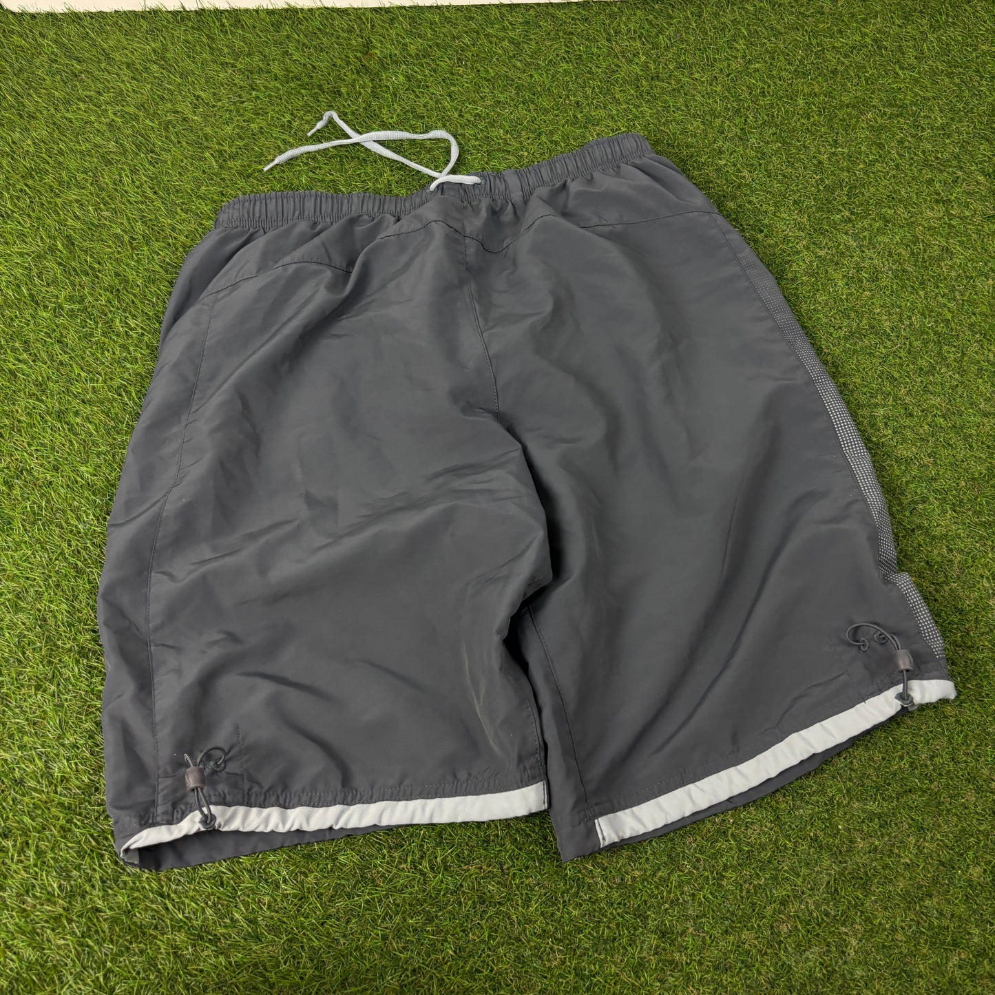 00s Nike Baggy Shorts Grey Medium