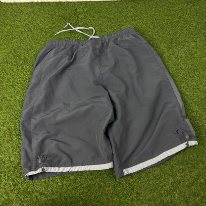 00s Nike Baggy Shorts Grey Medium