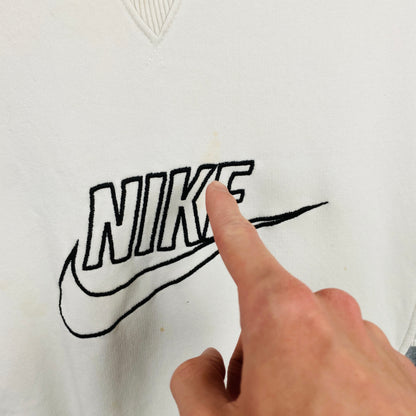 00s Nike Sweatshirt White Small