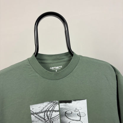 00s Carhartt Motor T-Shirt Green Small
