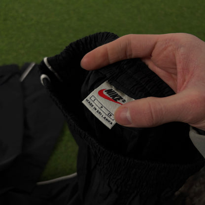 90s Nike Piping Joggers Black Small
