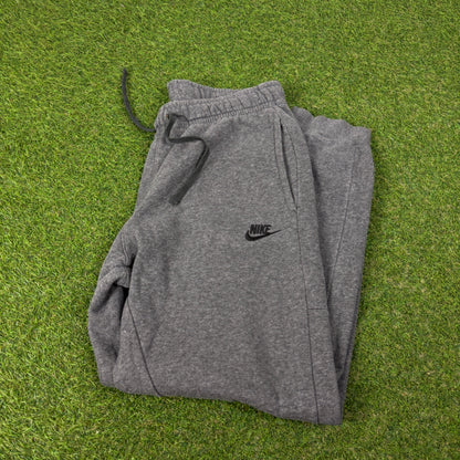 00s Nike Cotton Joggers Grey Medium