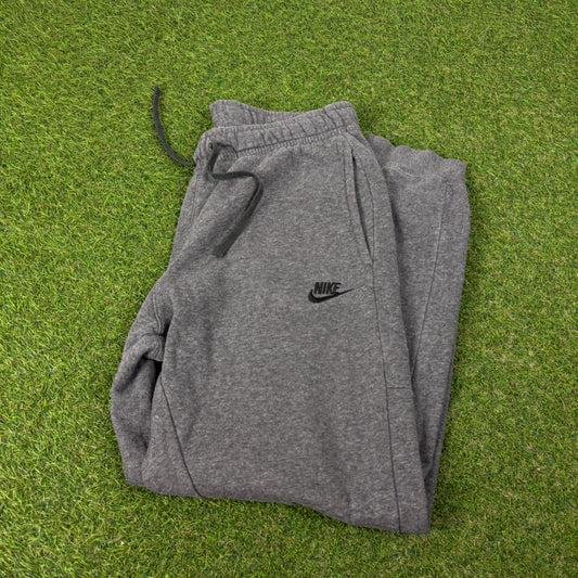 00s Nike Cotton Joggers Grey Medium