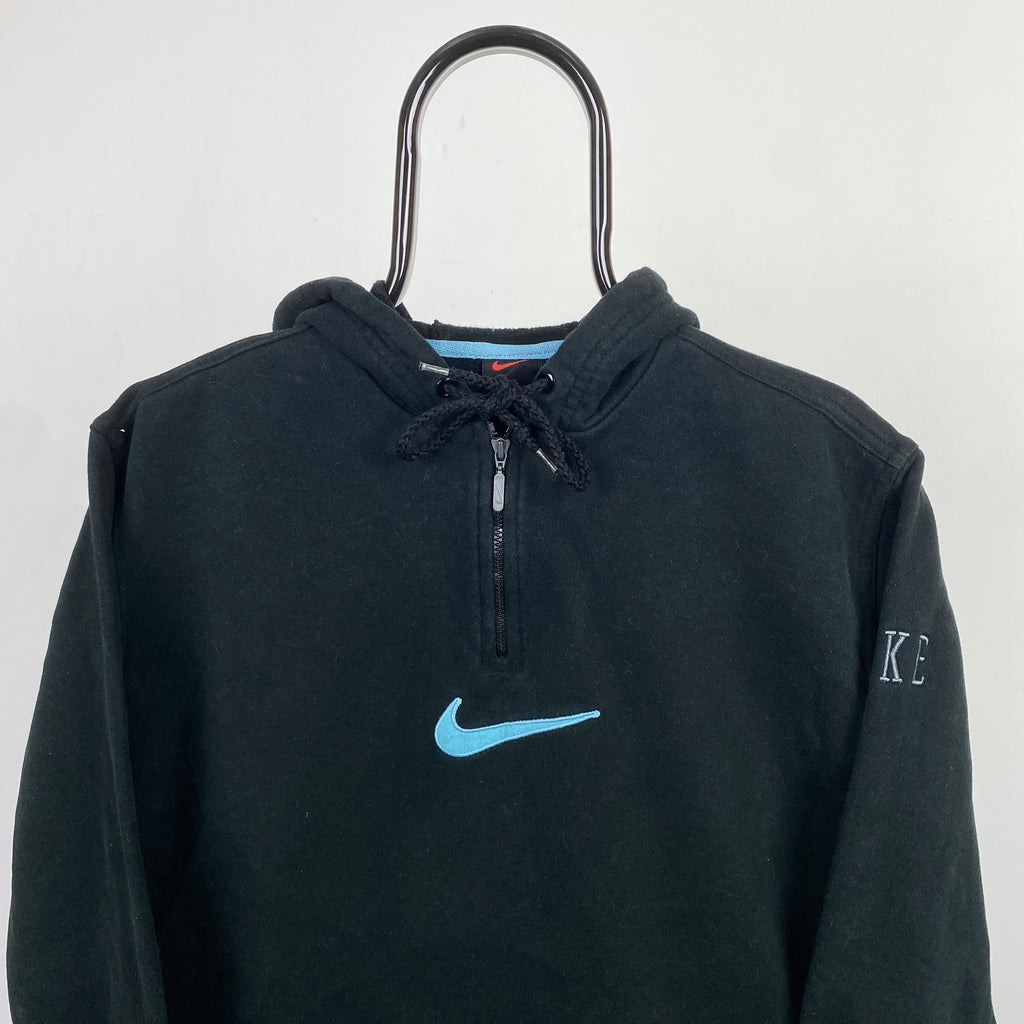 90s Nike Yankees Centre Swoosh Hoodie Blue Large – Clout Closet