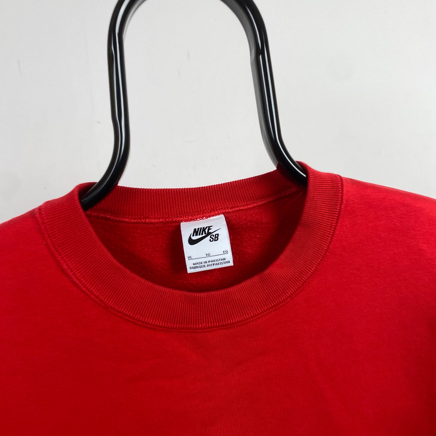 00s Nike Sb / Tn Air Sweatshirt Red XL