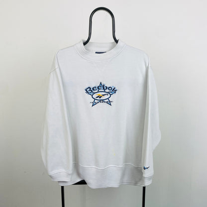 Retro Reebok Sweatshirt White Large