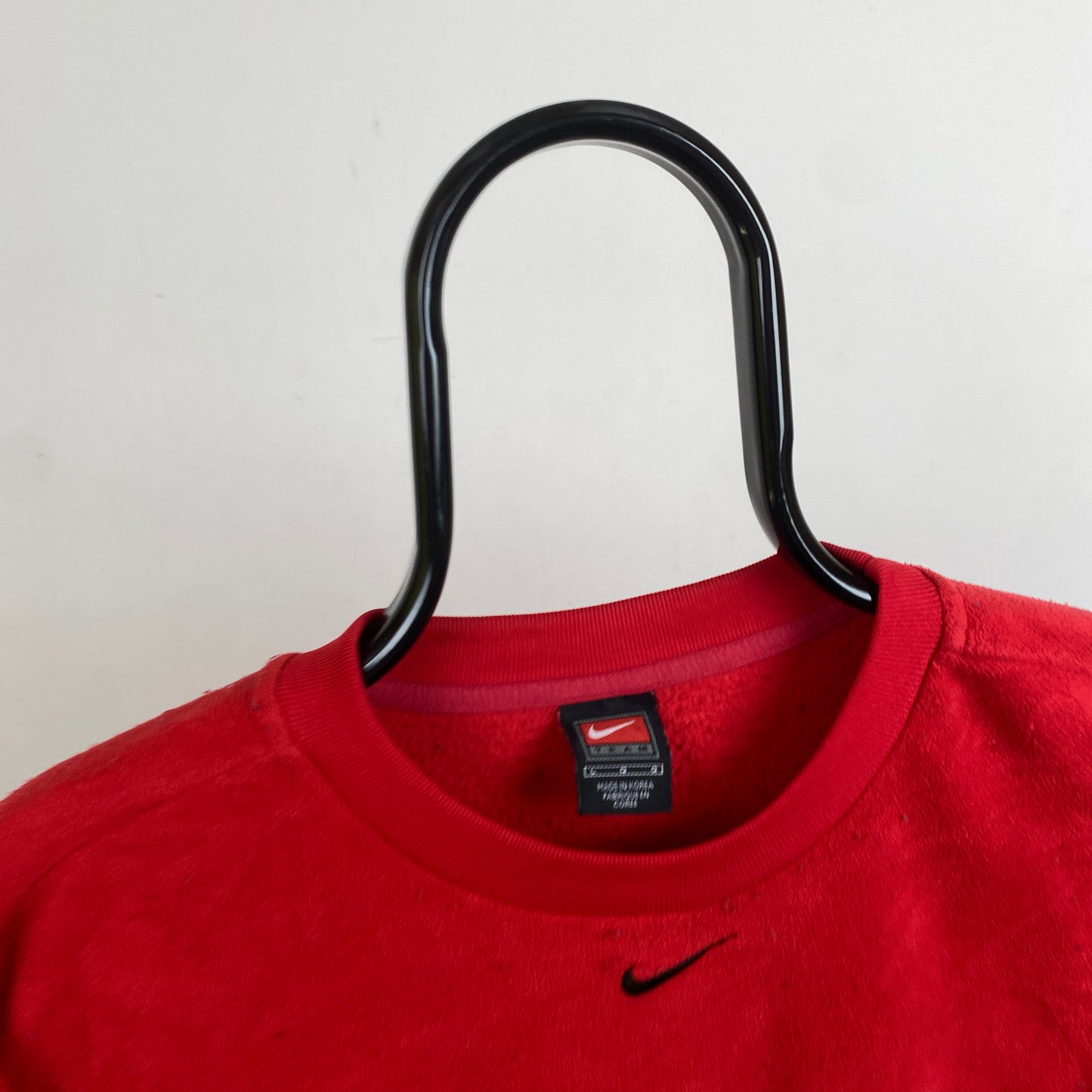 90s Nike Canada Fleece Sweatshirt Red Large