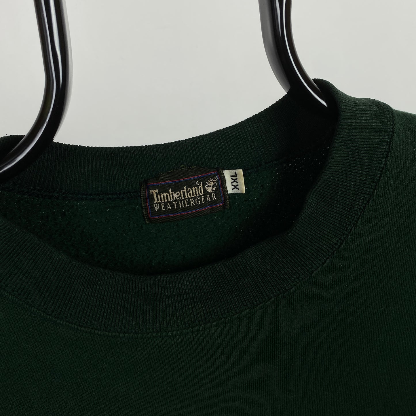 Retro 90s Timberland Sweatshirt Green XXL