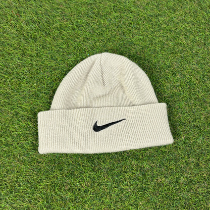 90s Nike Beanie Hat Brown