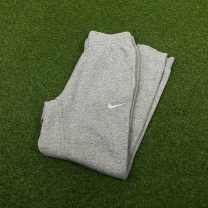 00s Nike Cotton Joggers Grey Small