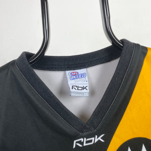 Retro Reebok AFL Richmond Vest Jersey T-Shirt Black XXL