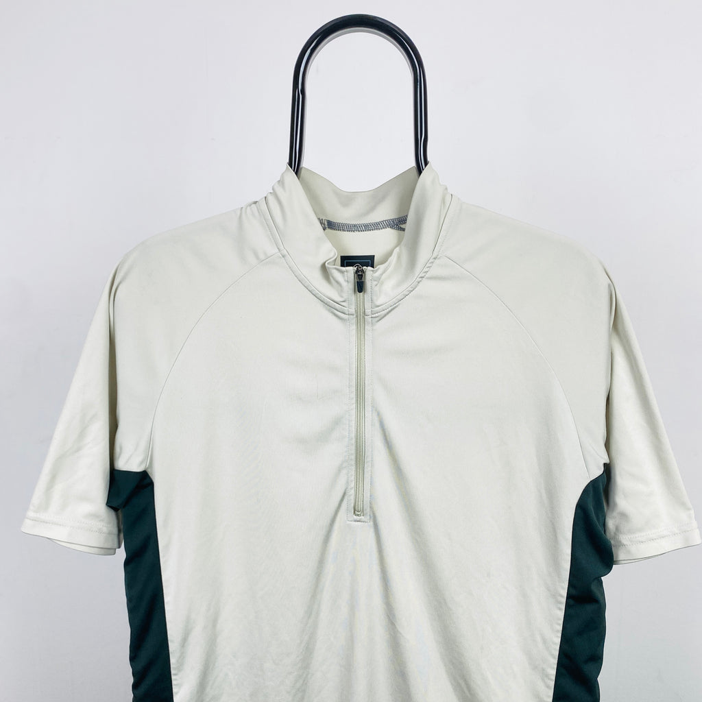 00s Nike ACG 1/4 Zip T-Shirt Brown Medium