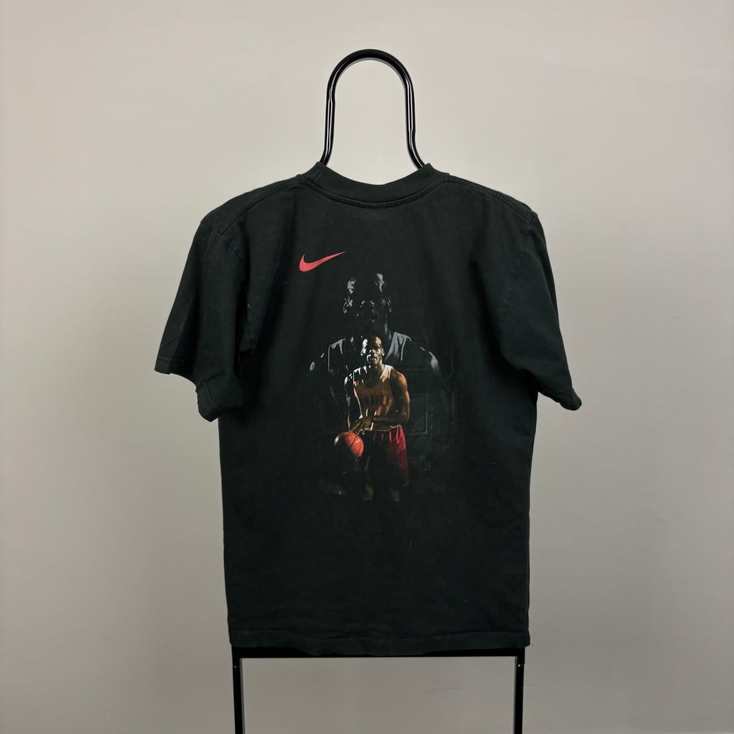 90s Nike Air Jordan T-Shirt Black Small