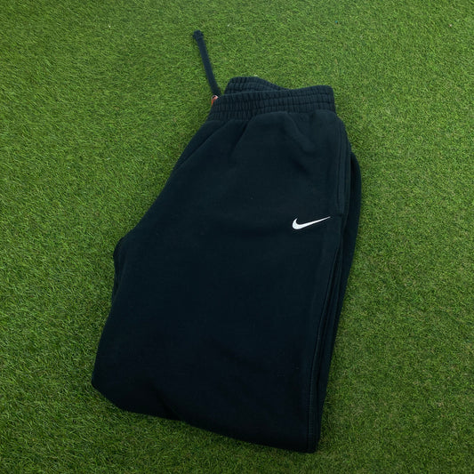 00s Nike Wide Leg Cotton Joggers Black XL