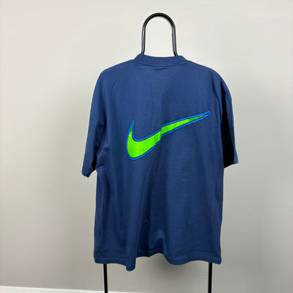 90s Nike T-Shirt Blue XL