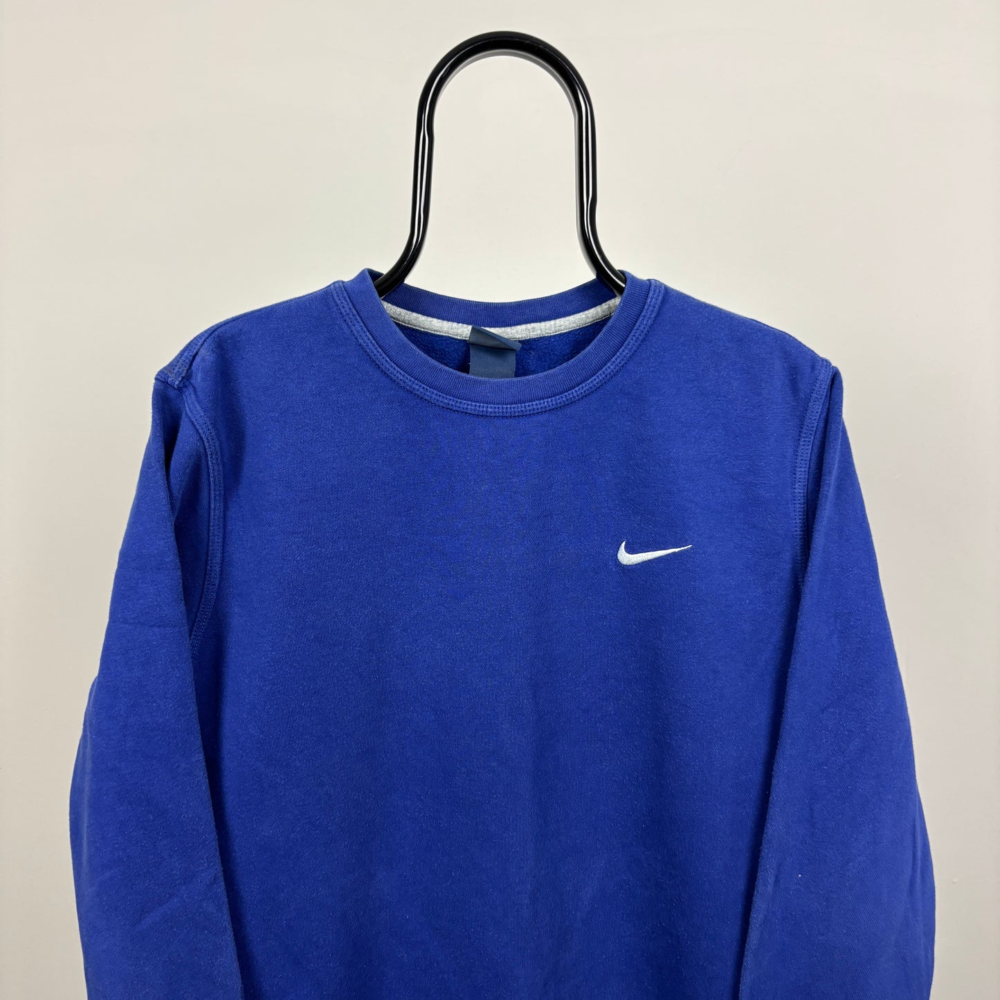 00s Nike Sweatshirt Blue Medium