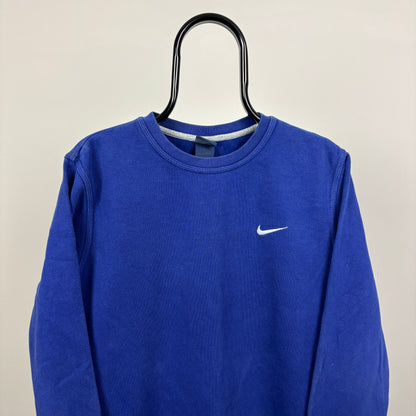 00s Nike Sweatshirt Blue Medium