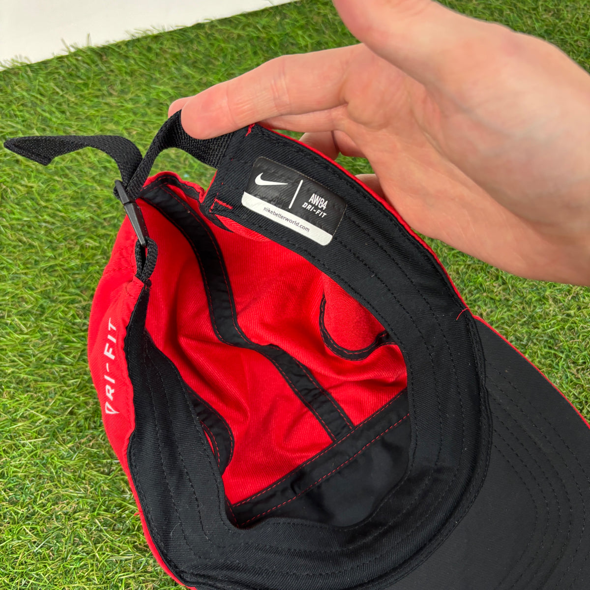 00s Nike AW84 5 Panel Hat Red