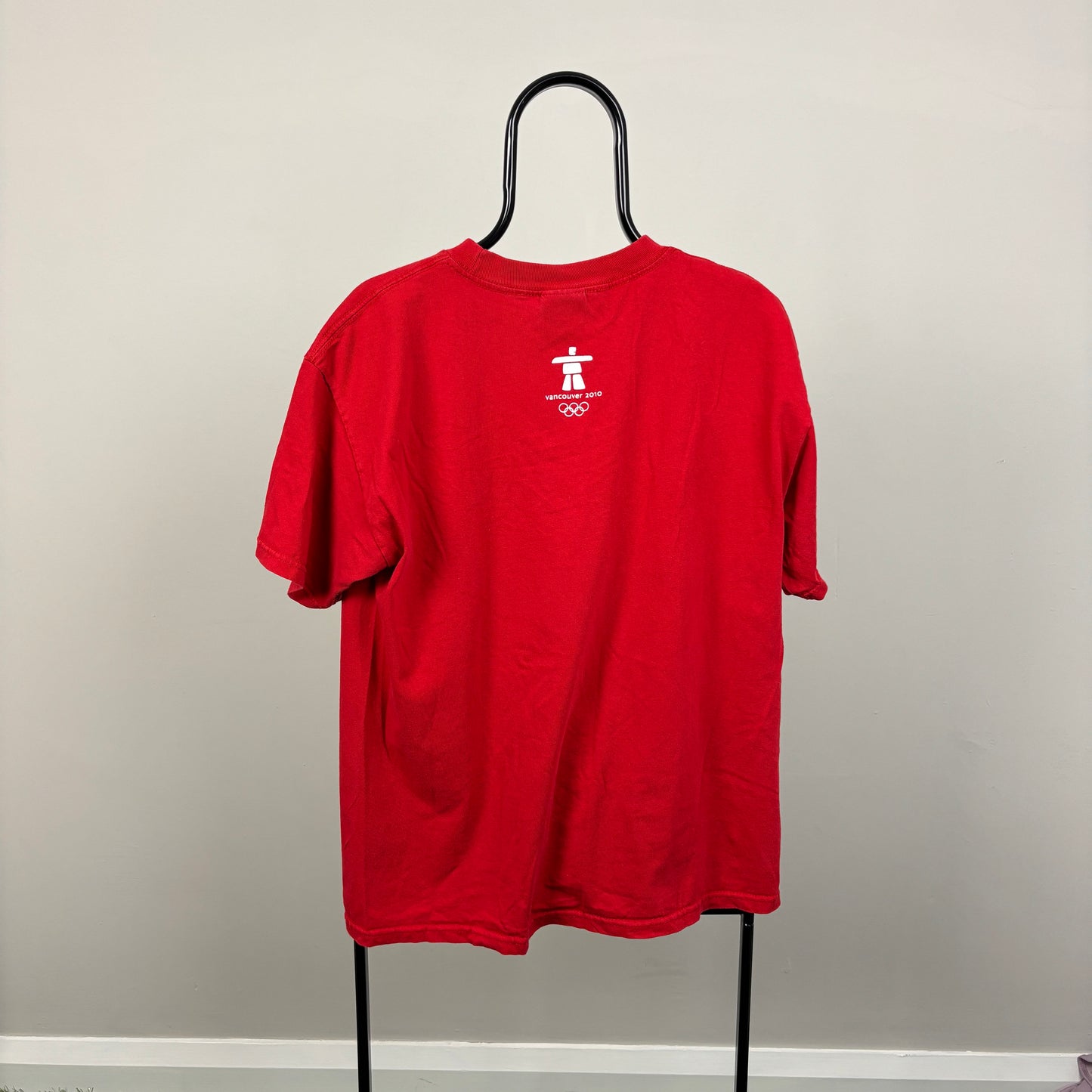 00s Nike Canada Ice Hockey T-Shirt Red Large