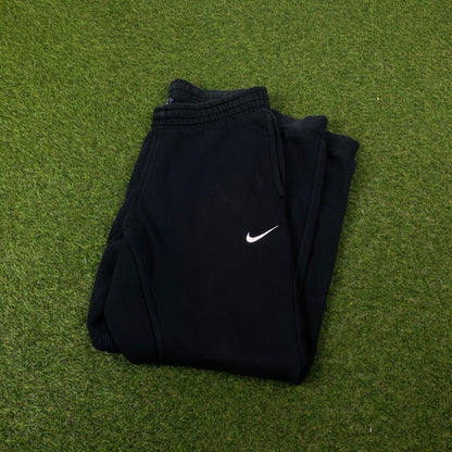 00s Nike Cotton Joggers Black Medium