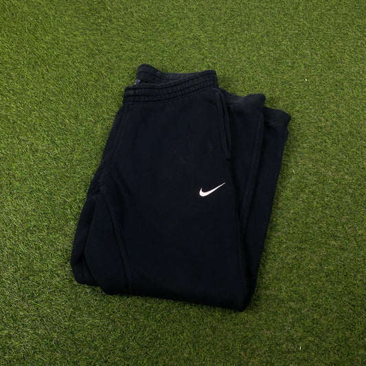 00s Nike Cotton Joggers Black Medium