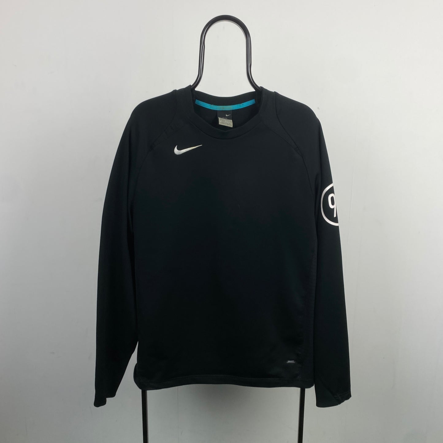 00s Nike T90 Sweatshirt Black Medium