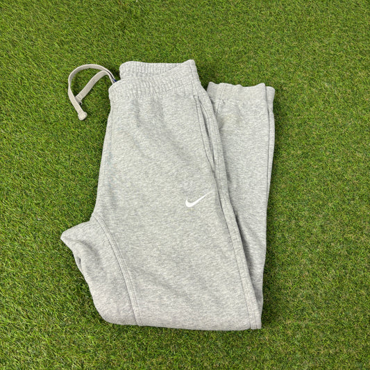 00s Nike Cotton Joggers Grey Small
