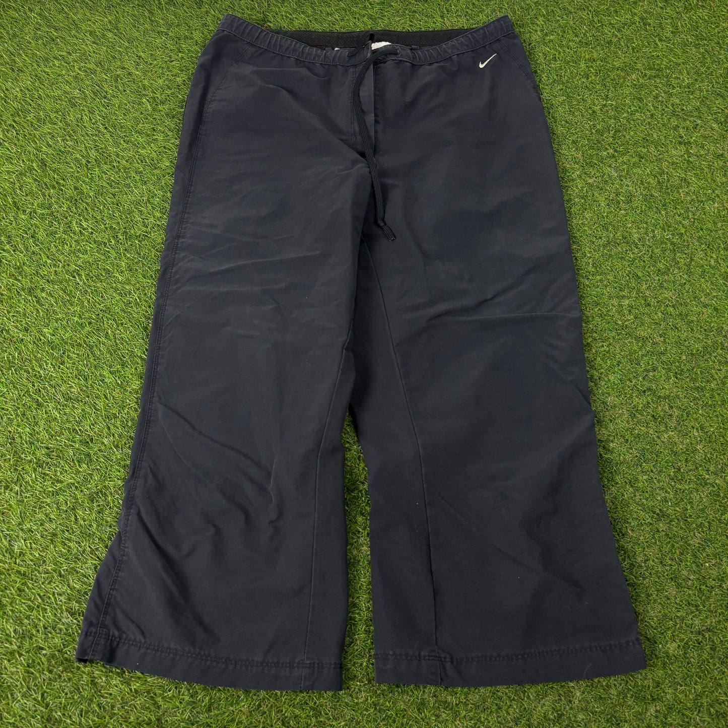 00s Nike 3/4 Length Capri Joggers Black Medium