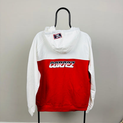 00s Nike Zip Hoodie White Medium