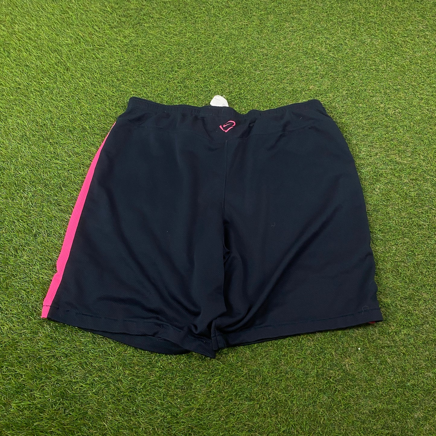 00s Nike Barcelona Football Shorts Black Medium