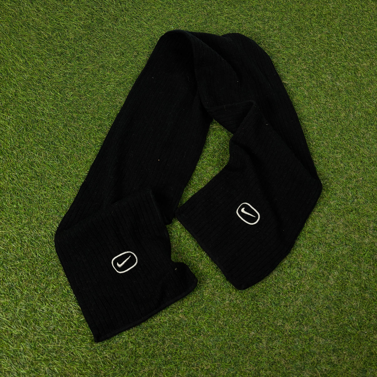 90s Nike Fleece Scarf Black