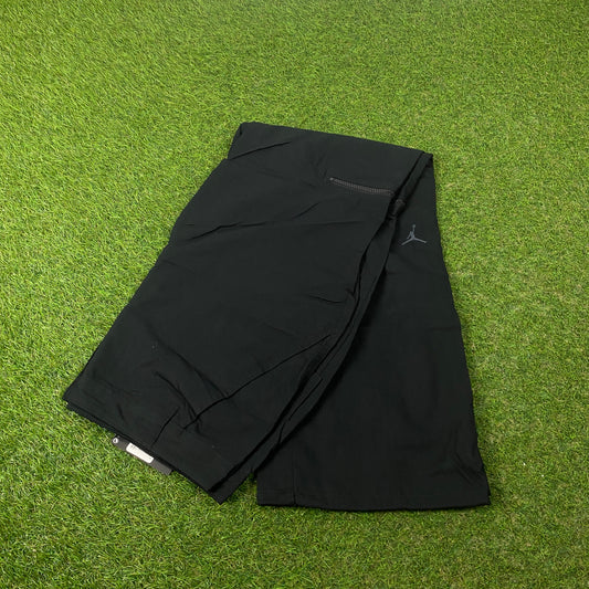 00s Nike Jordan Cargo Joggers Black Medium