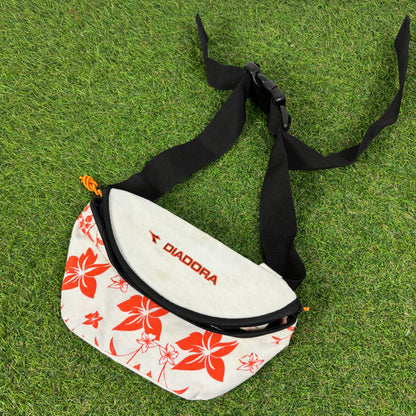 90s Diadora Waist Bag White