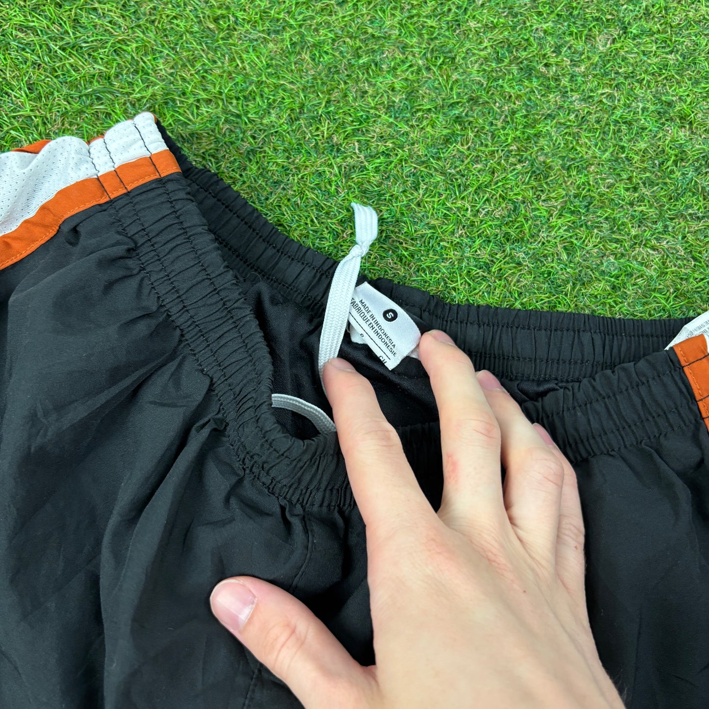 00s Nike Texas Running Shorts Black Small