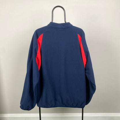 00s Nike Sidewinder Fleece Sweatshirt Blue XL