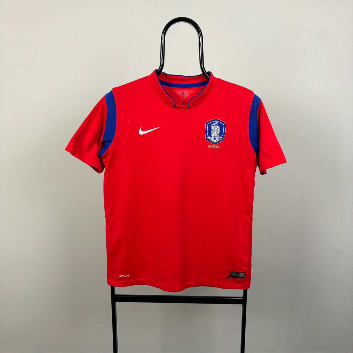 00s Nike South Korea Football Shirt T-Shirt Red Small