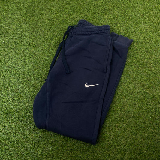 00s Nike Cotton Joggers Blue Small