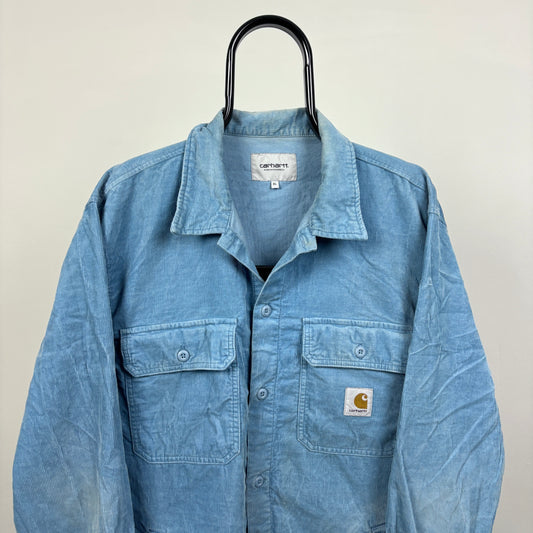 00s Carhartt Heavyweight Cord Jacket Blue XL