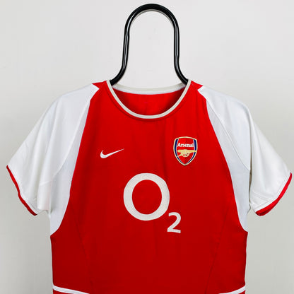 00s Nike Arsenal Football Shirt T-Shirt Red XS