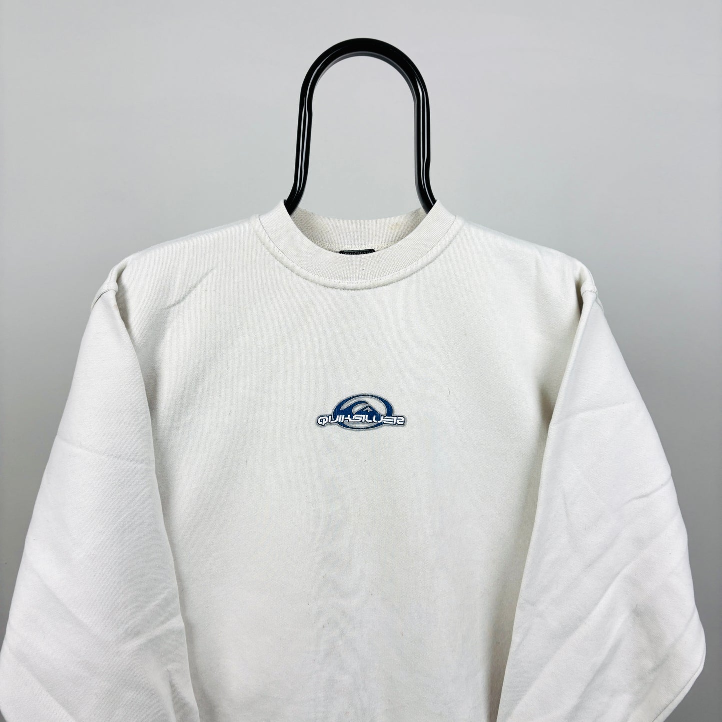 90s Quiksilver Surf Sweatshirt Brown XS