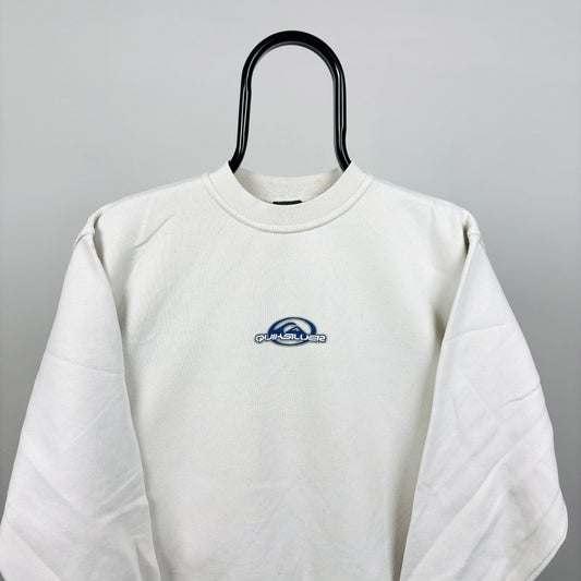 90s Quiksilver Surf Sweatshirt Brown XS
