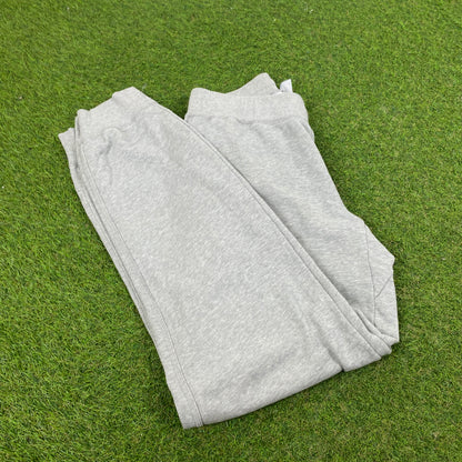 00s Nike Cotton Joggers Grey Small