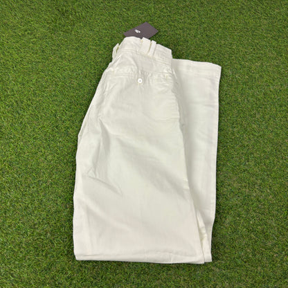 00s Nike Cargo Trousers Joggers White Small